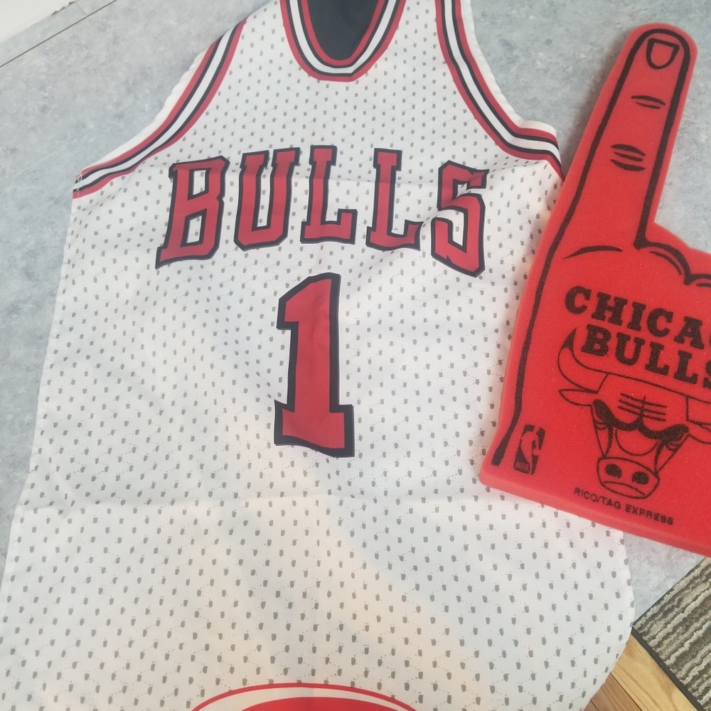 New condition! Chicago Bulls Apron and foam hand